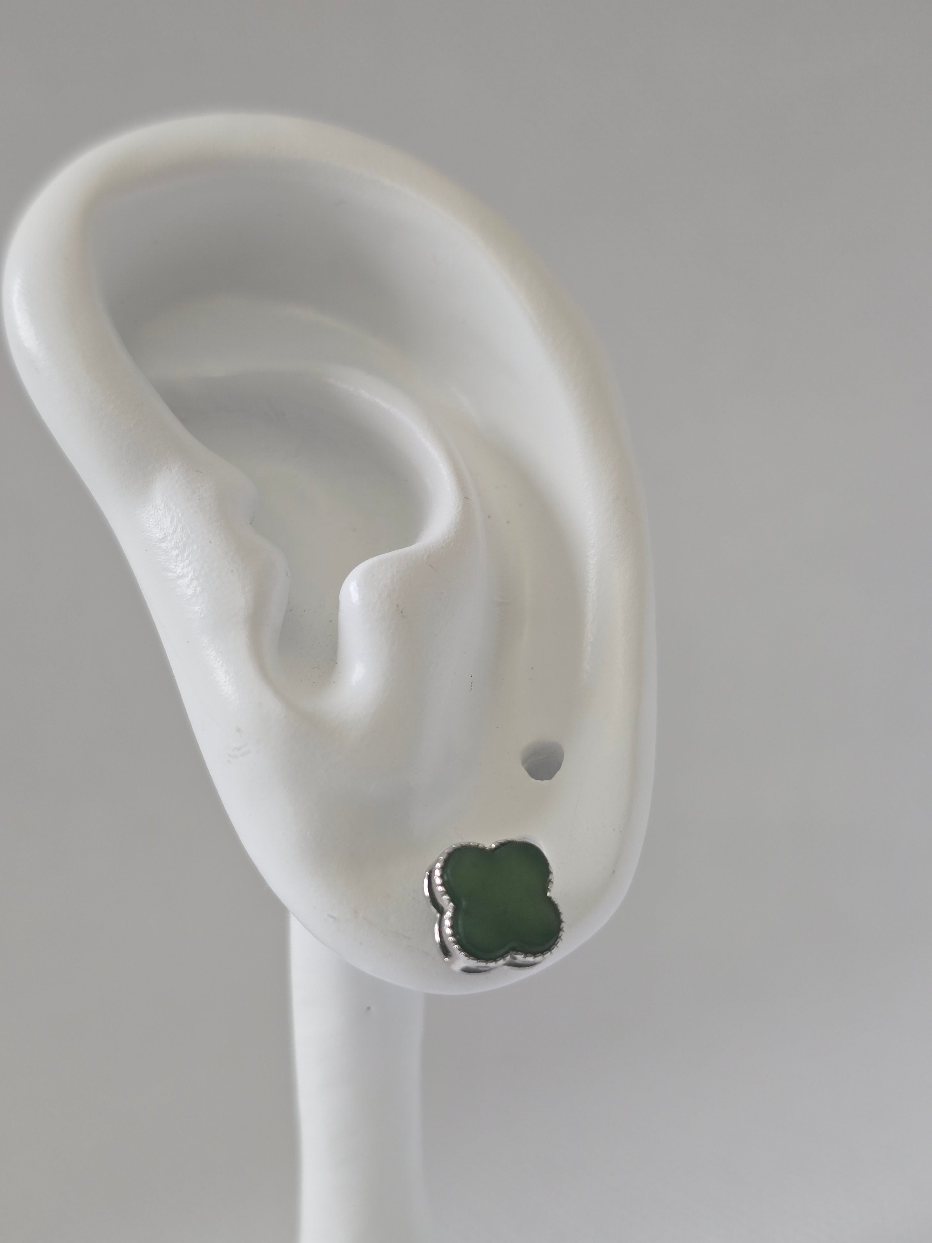 Natural Jade Earrings