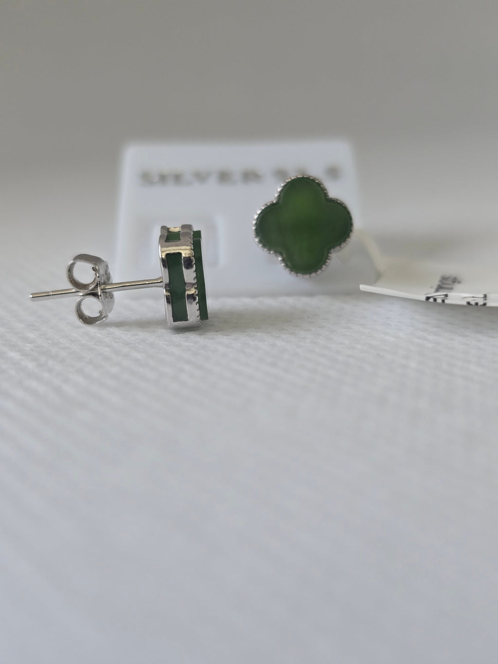 Natural Jade Earrings