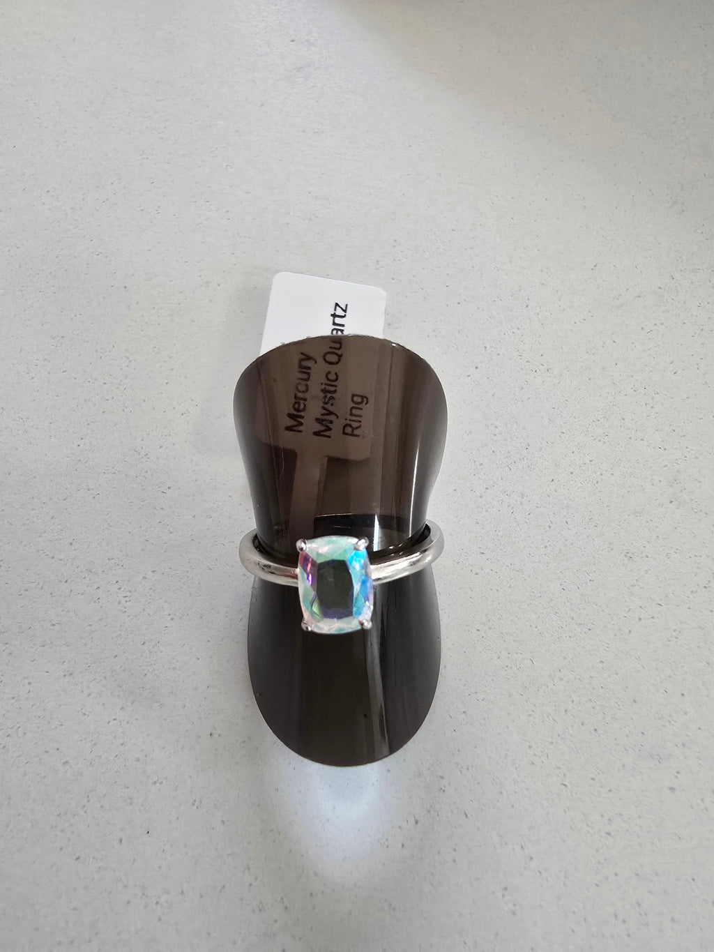 Mercury Mystic Quartz Ring – S925 Silver