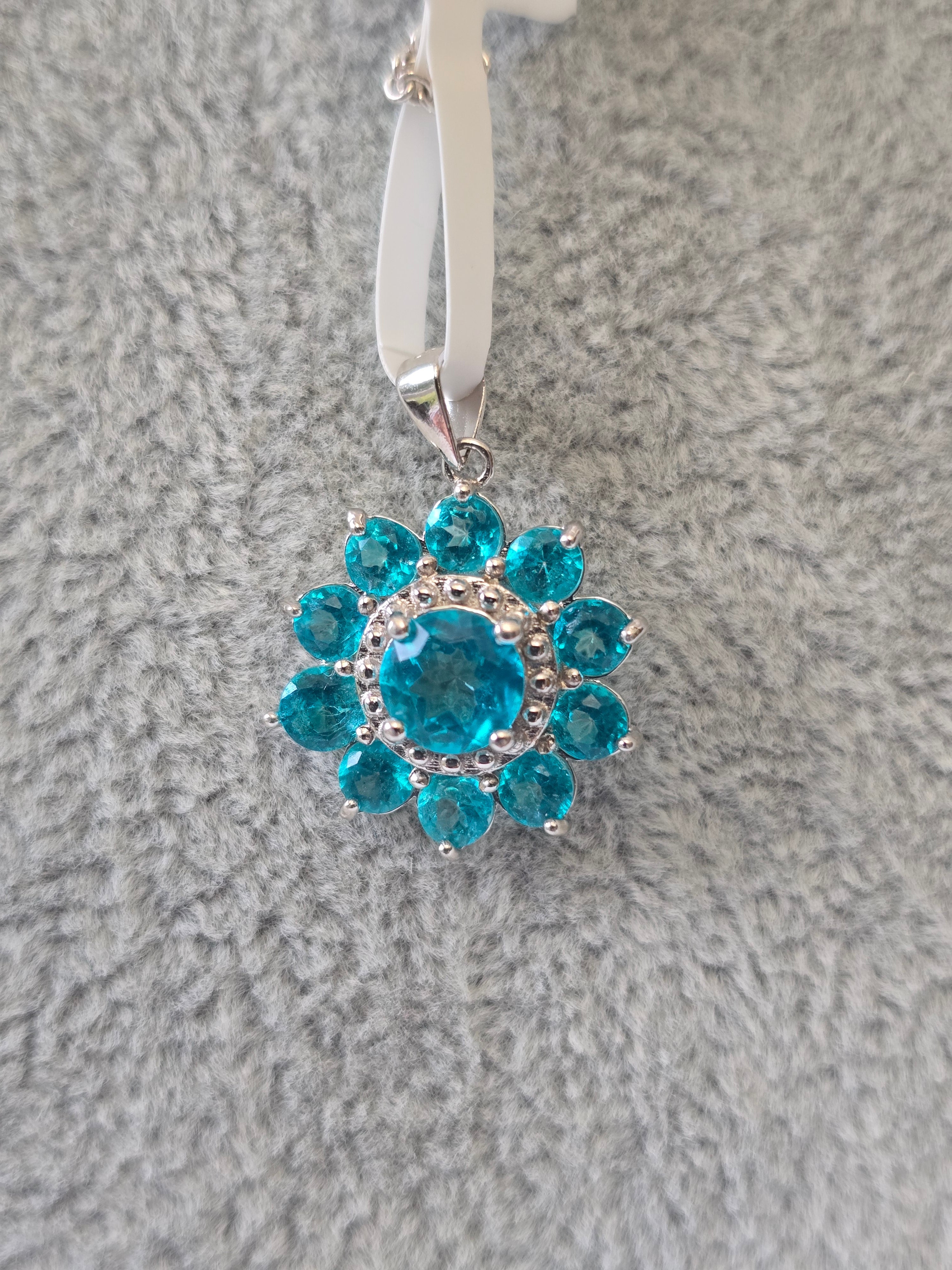 Paraiba Topaz Pendant