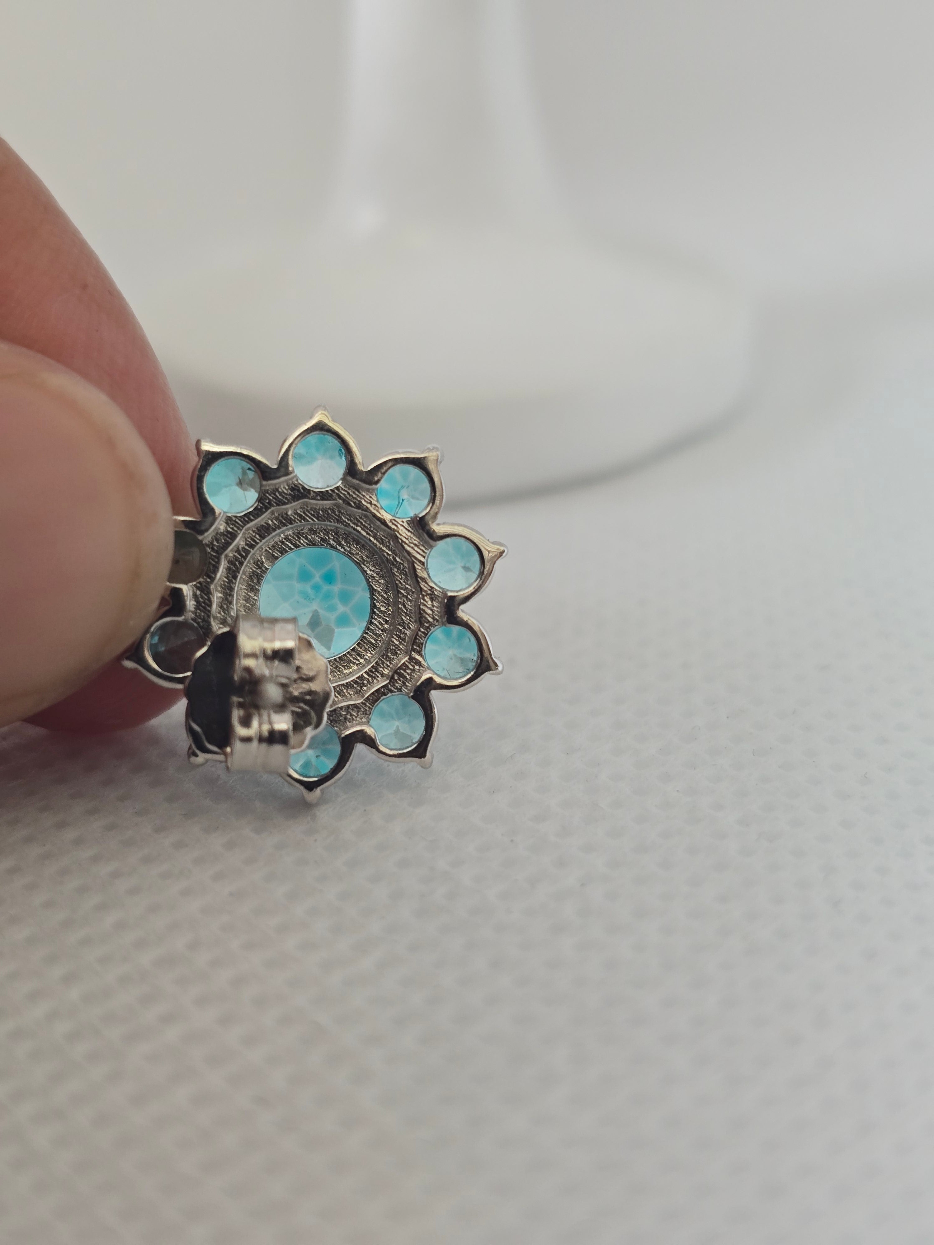 Paraiba Topaz Earrings