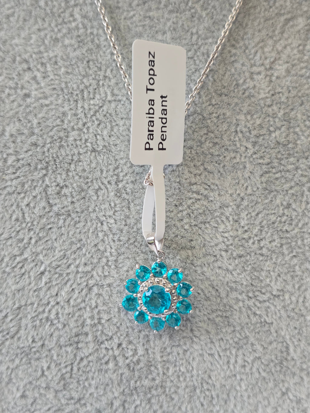 Paraiba Topaz Pendant