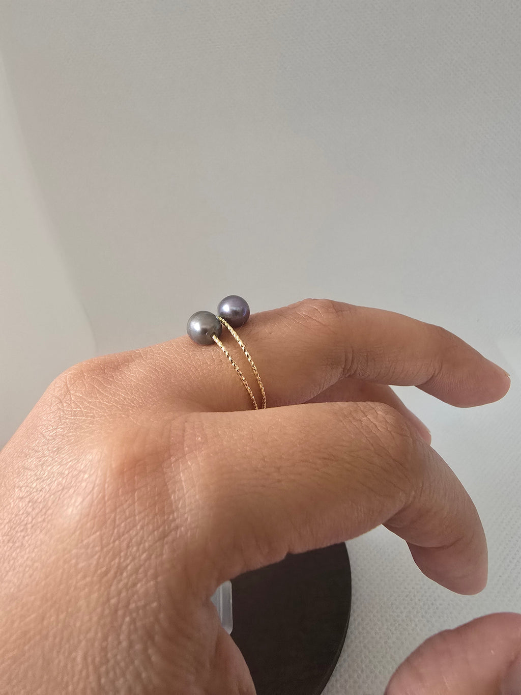 Freshwater Pearl Twisted Ring