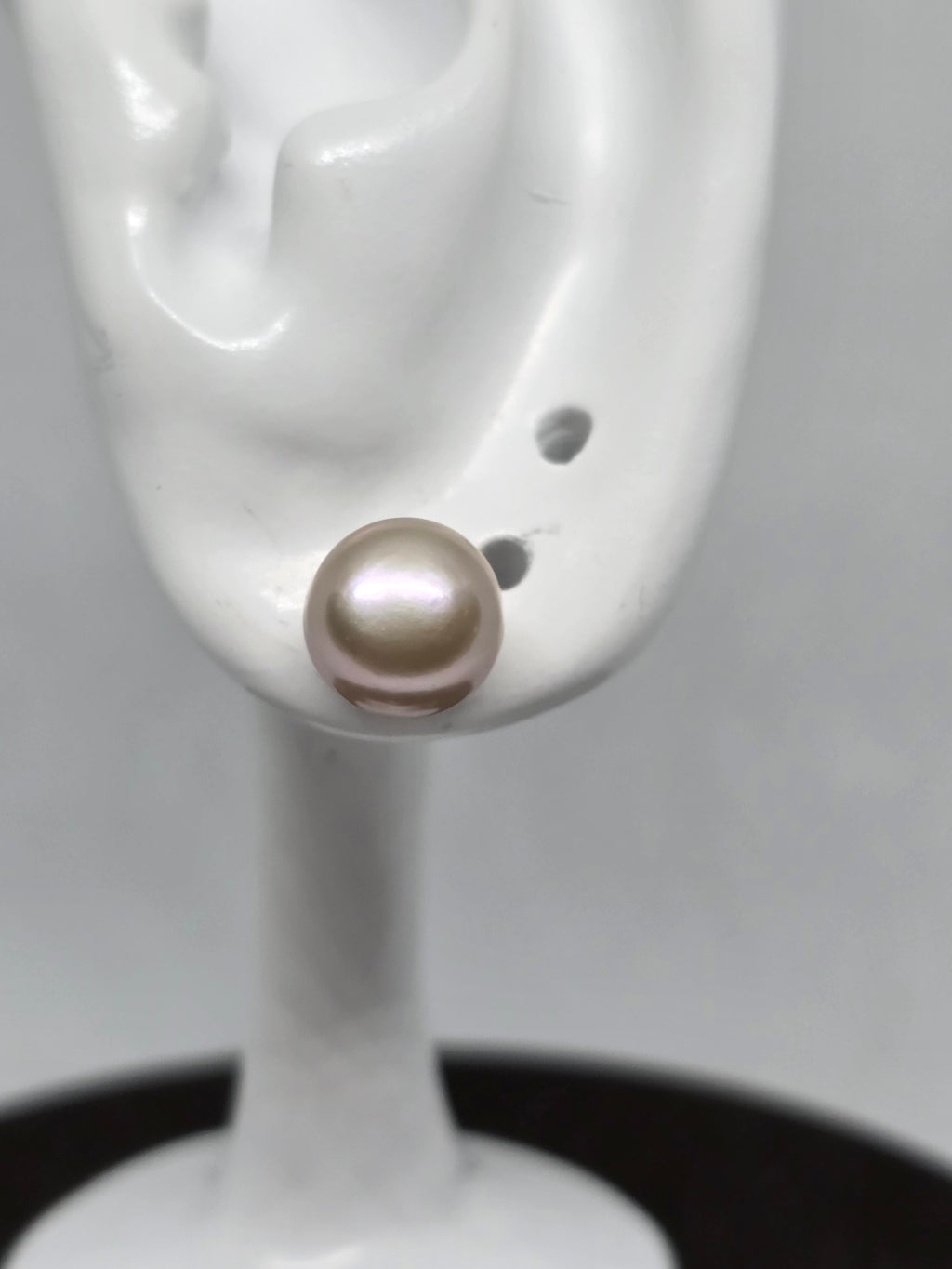 Pinkish Freshwater Pearl Stud Earrings