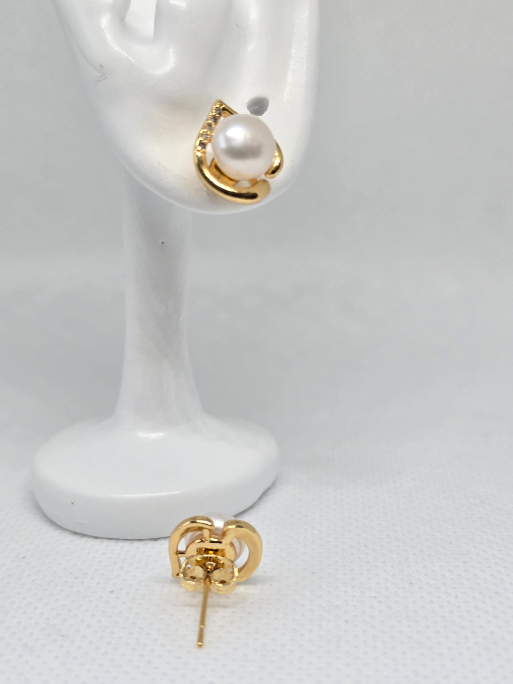 7.8mm Freshwater Pearl Jewellery Set – Necklace, Ring & Earrings