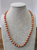 Chocolate Brown Freshwater Pearl Choker Necklace