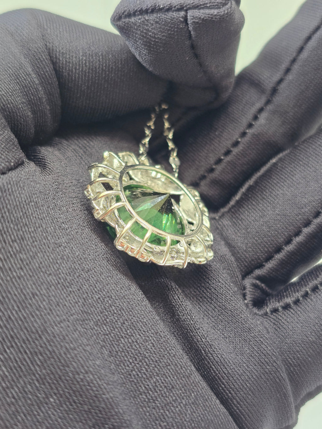 Mystic Quartz Necklace – S925 Silver Setting