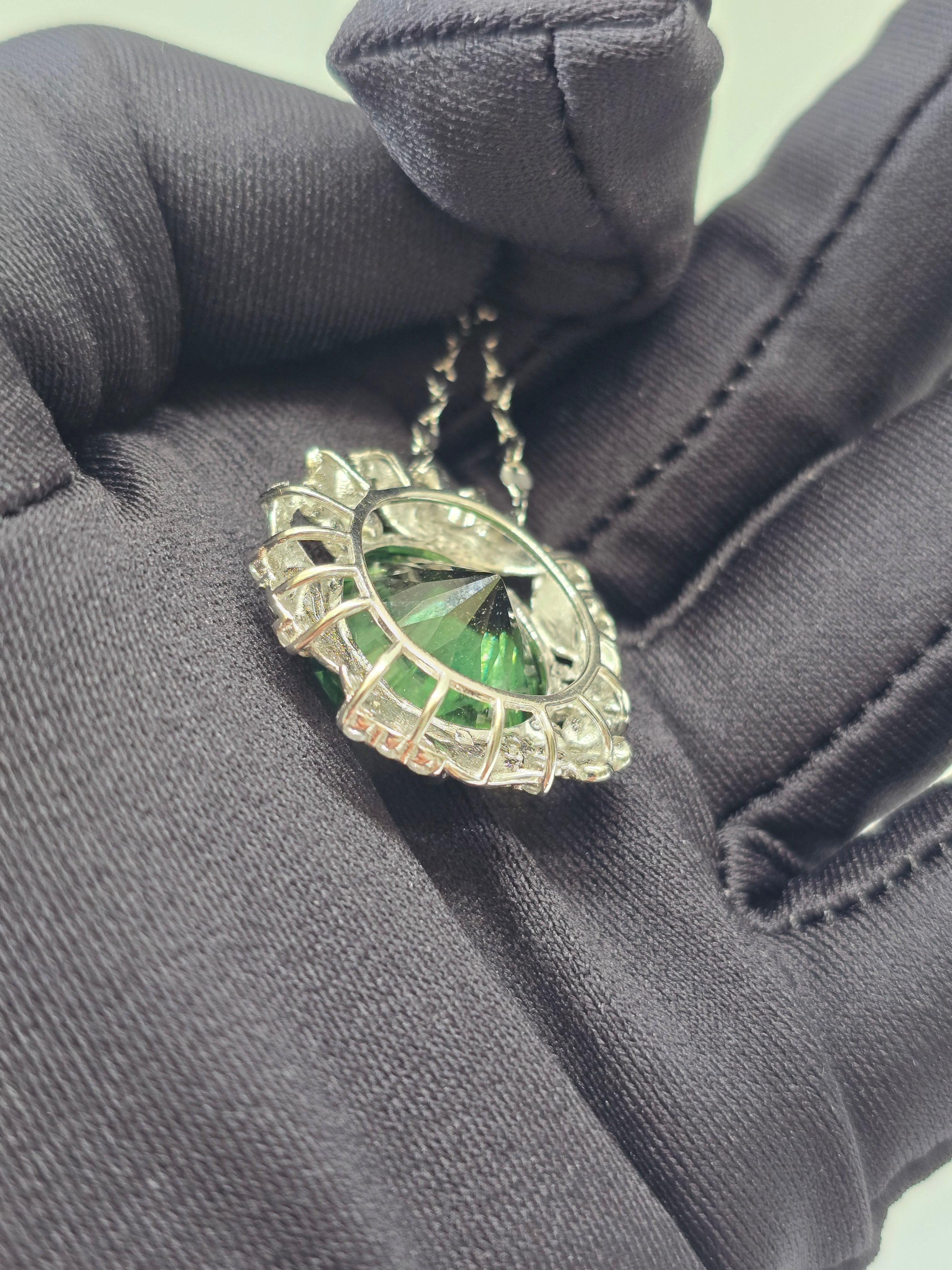 Mystic Quartz Necklace – S925 Silver Setting