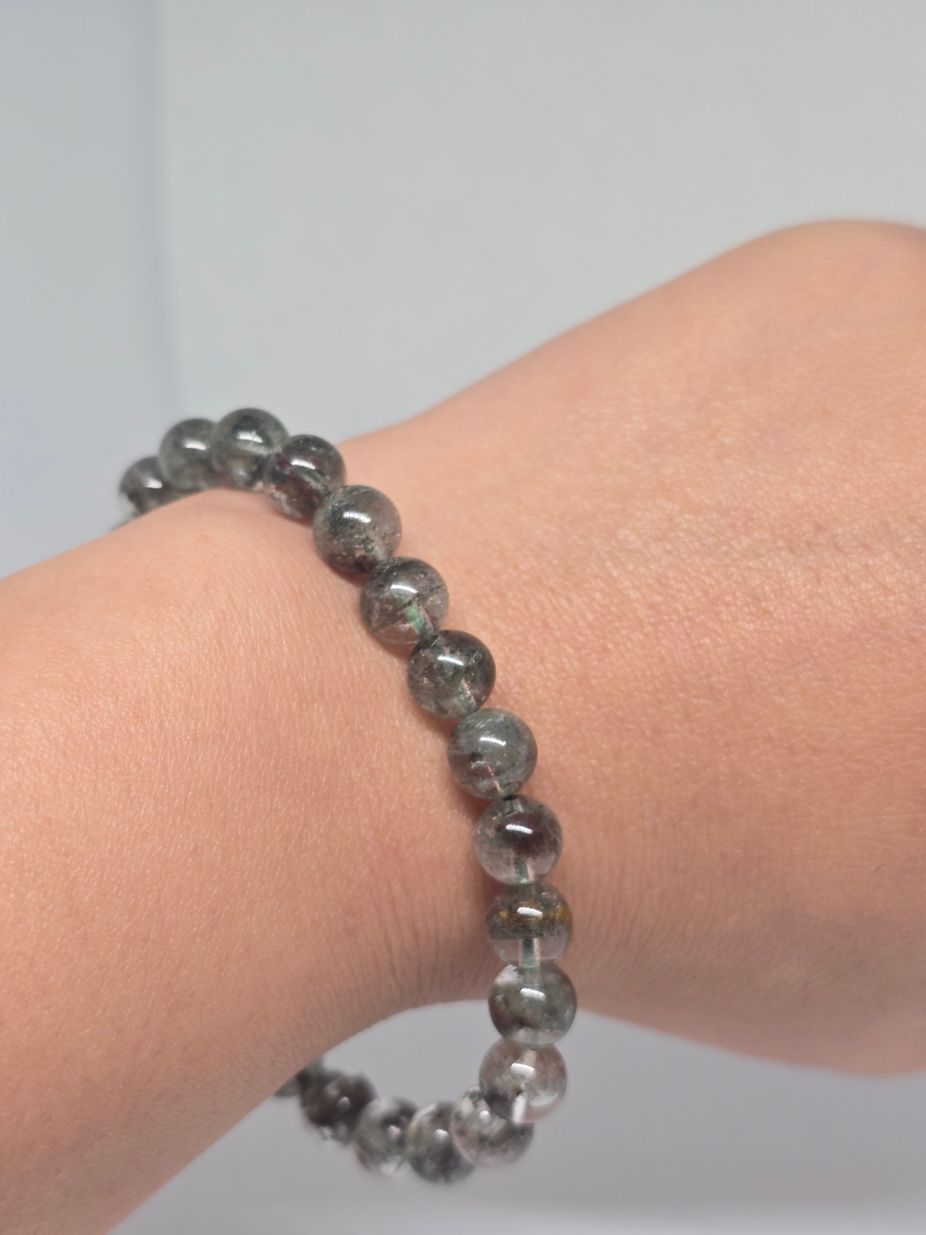 Natural Phantom Quartz Bracelet