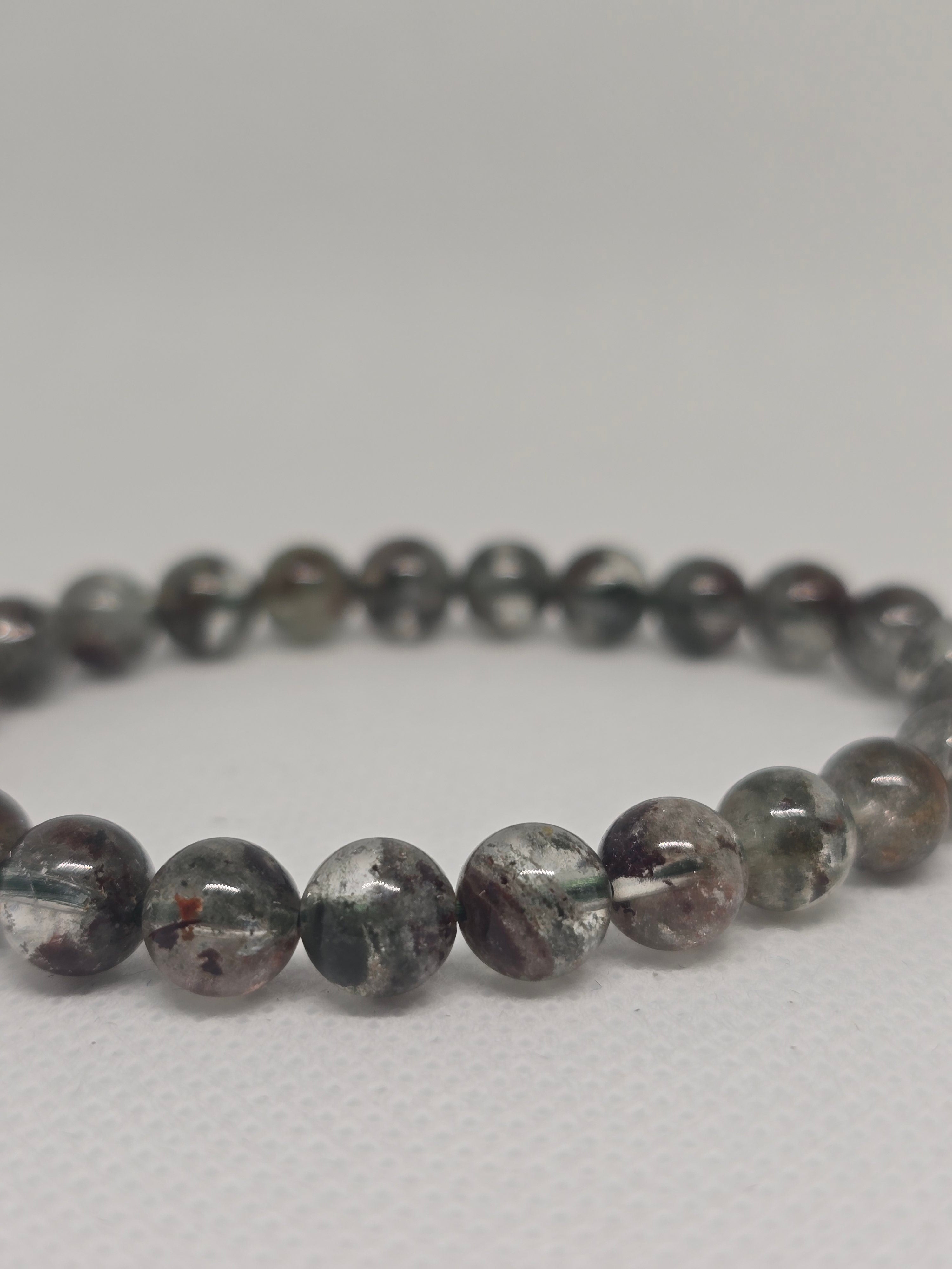 Natural Phantom Quartz Bracelet
