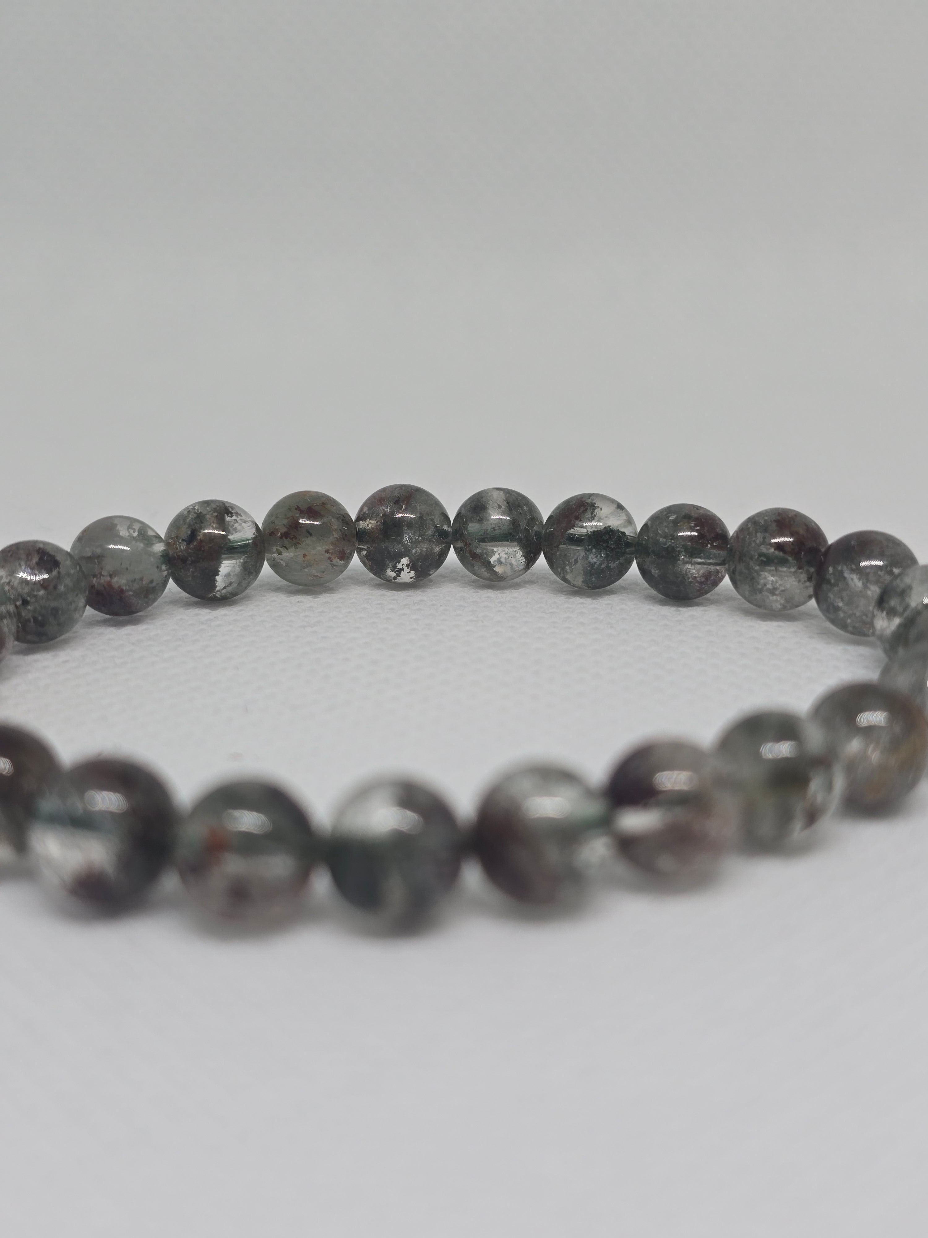 Natural Phantom Quartz Bracelet