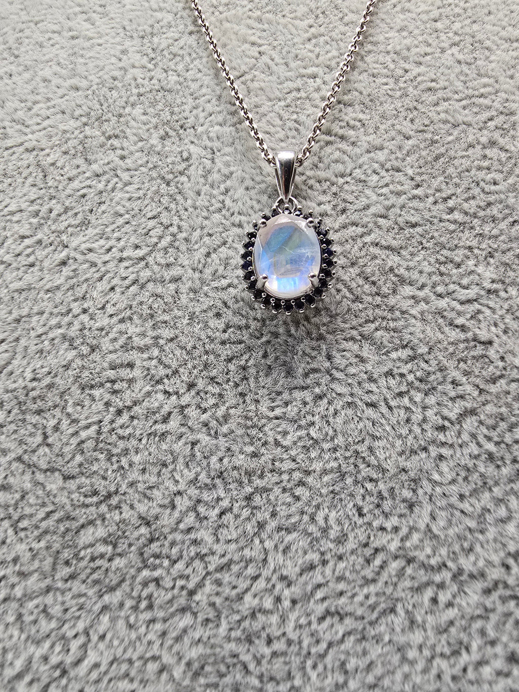 Natural Moonstone Pendant – S925 Setting