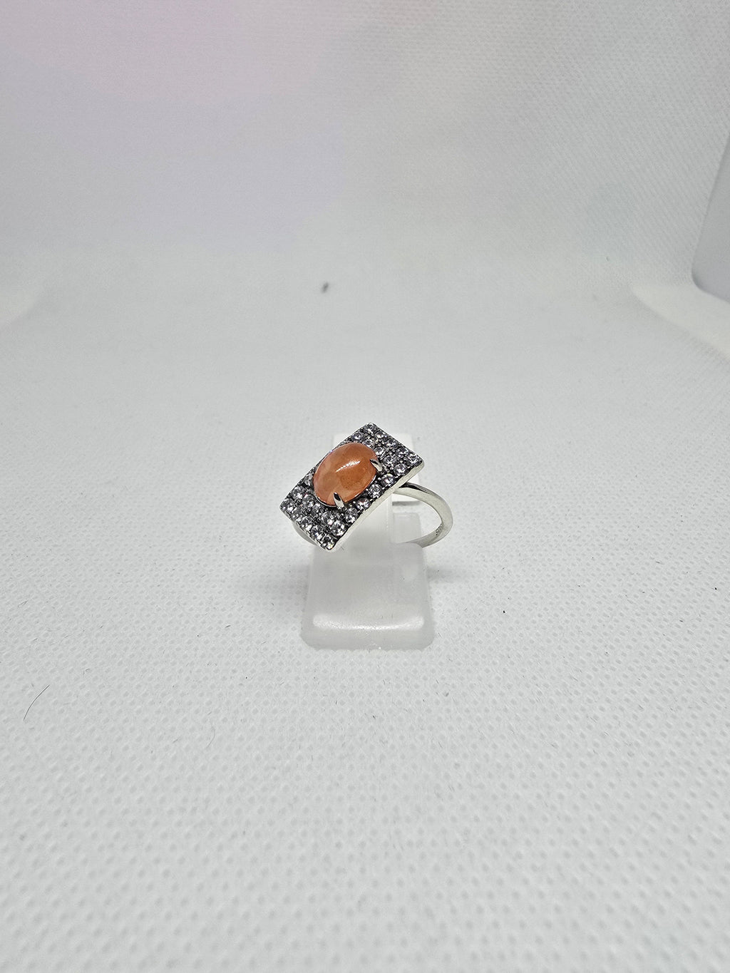 Natural Carnelian Ring – S925 Silver