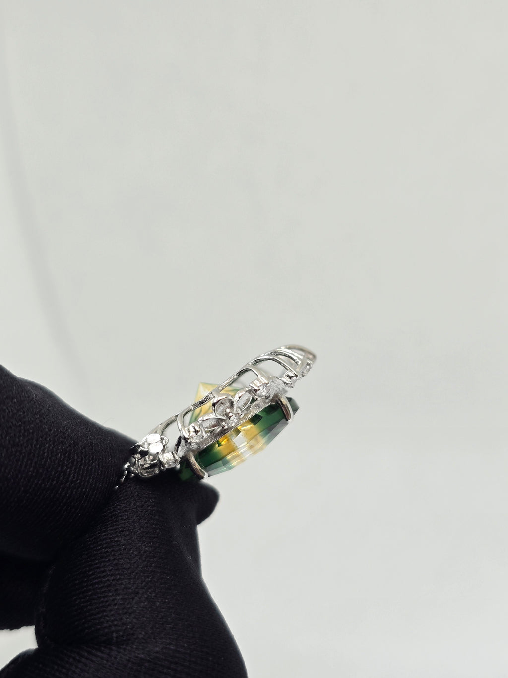 Mystic Quartz Necklace – S925 Silver Setting
