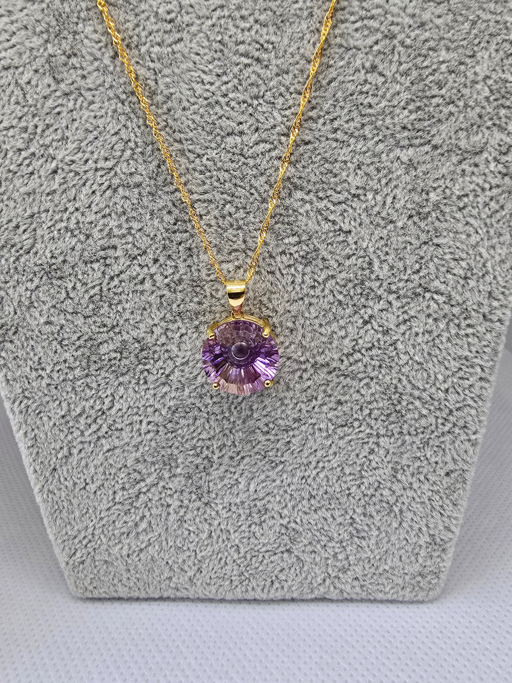 Natural Ametrine Pendant – Colour Shift | S925 Setting