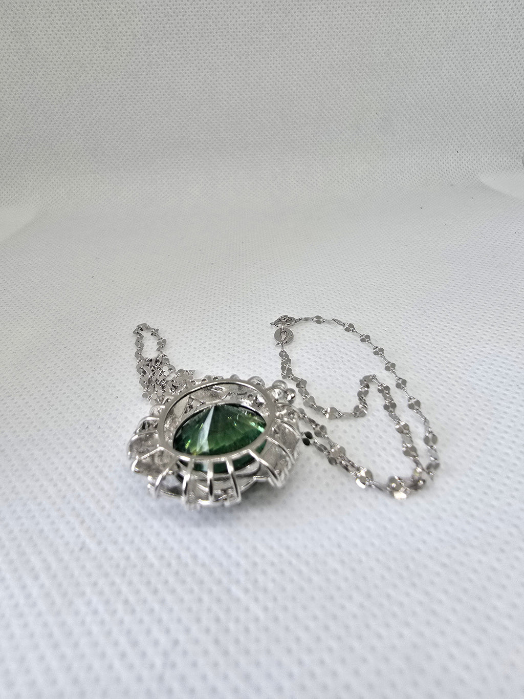 Mystic Quartz Necklace – S925 Silver Setting