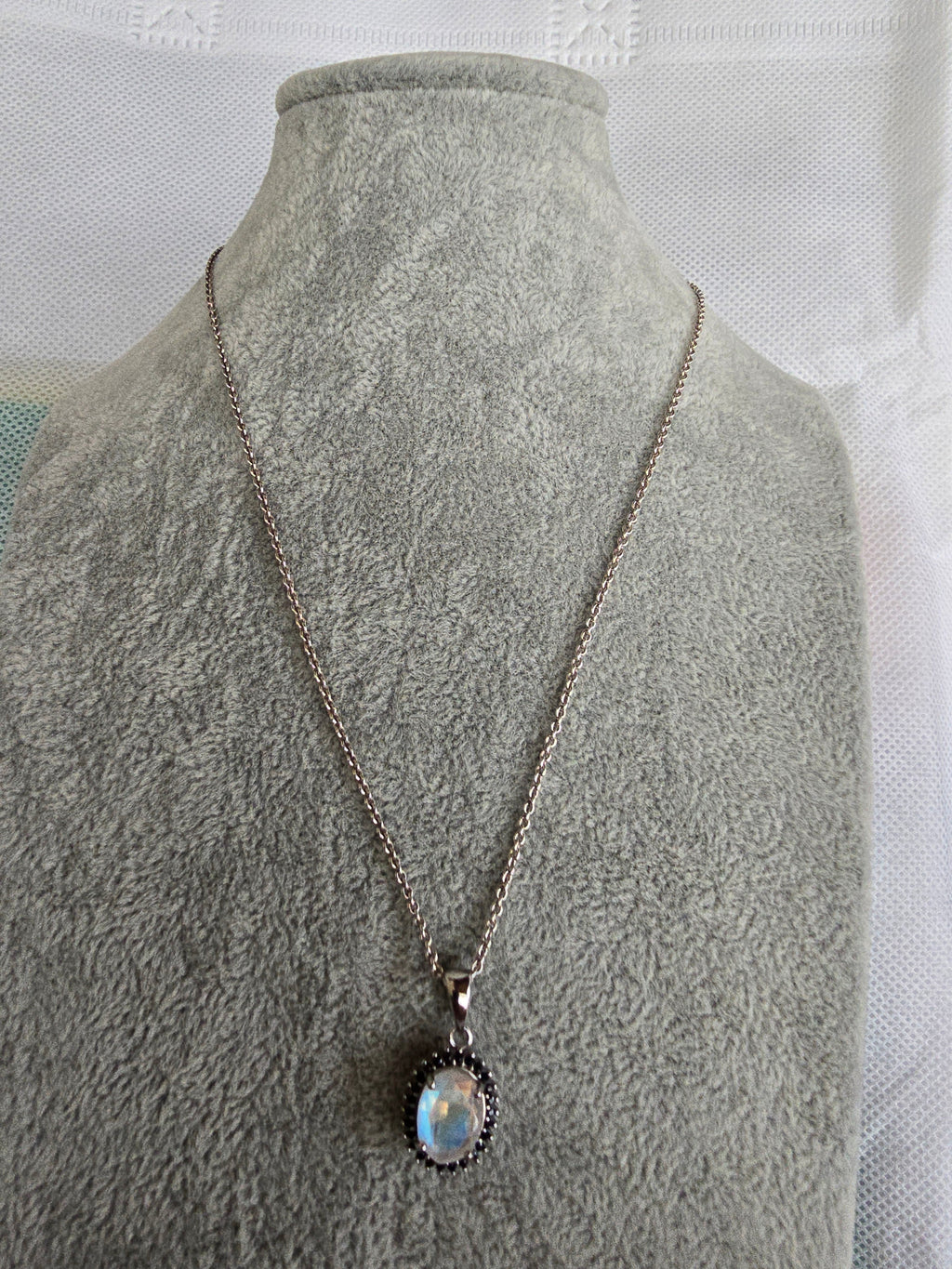 Natural Moonstone Pendant – S925 Setting