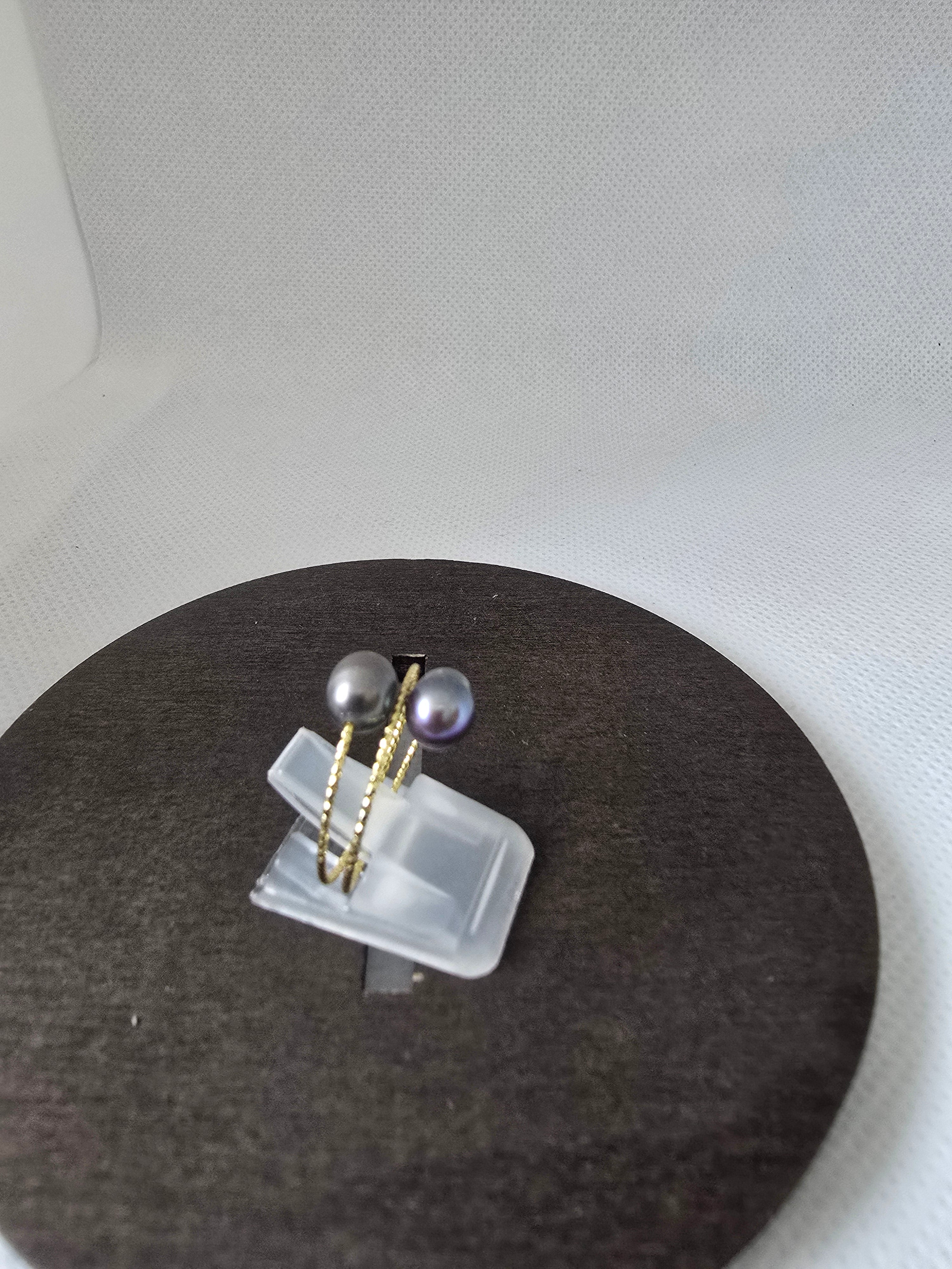 Freshwater Pearl Twisted Ring