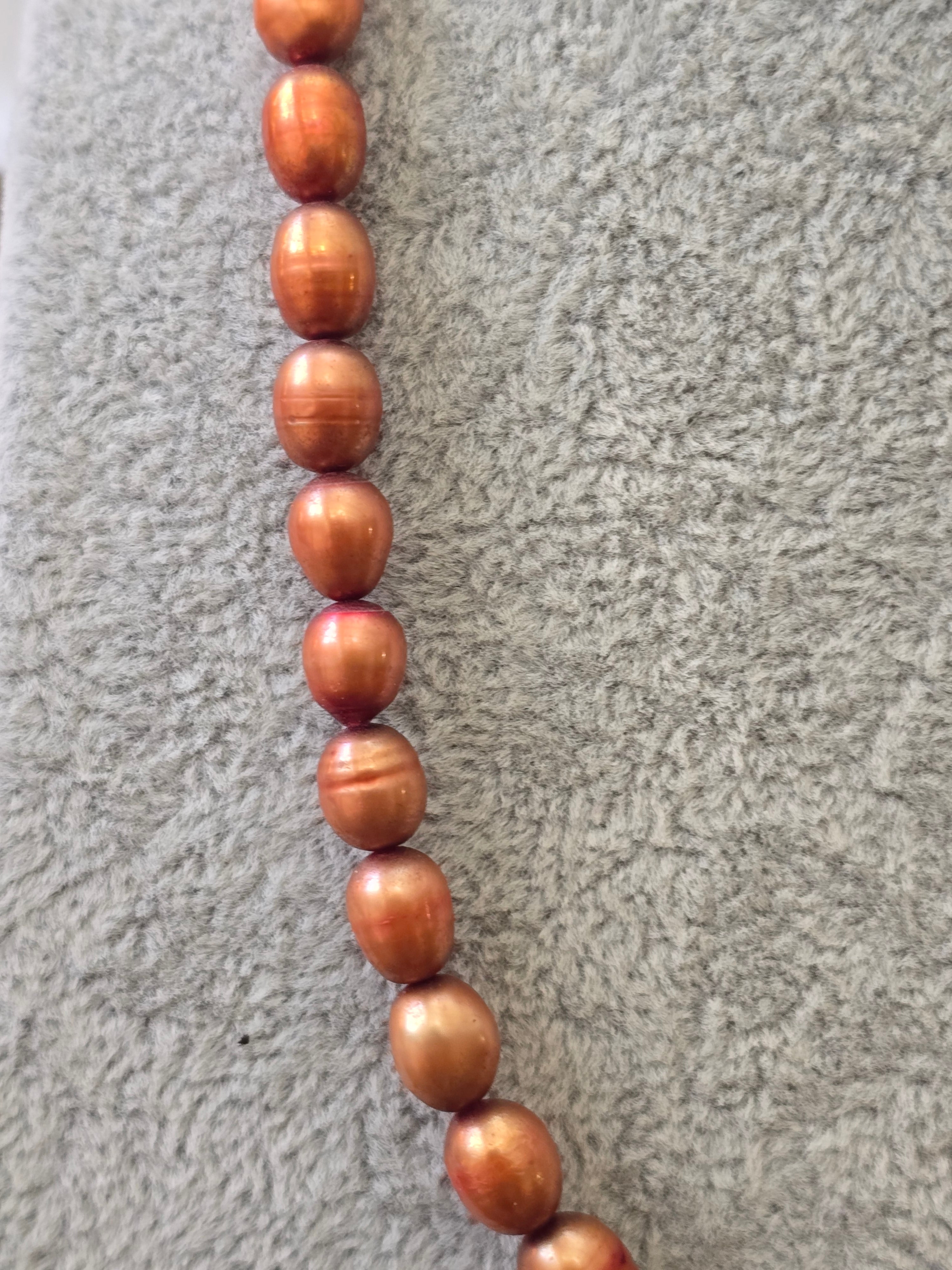 Chocolate Brown Freshwater Pearl Choker Necklace