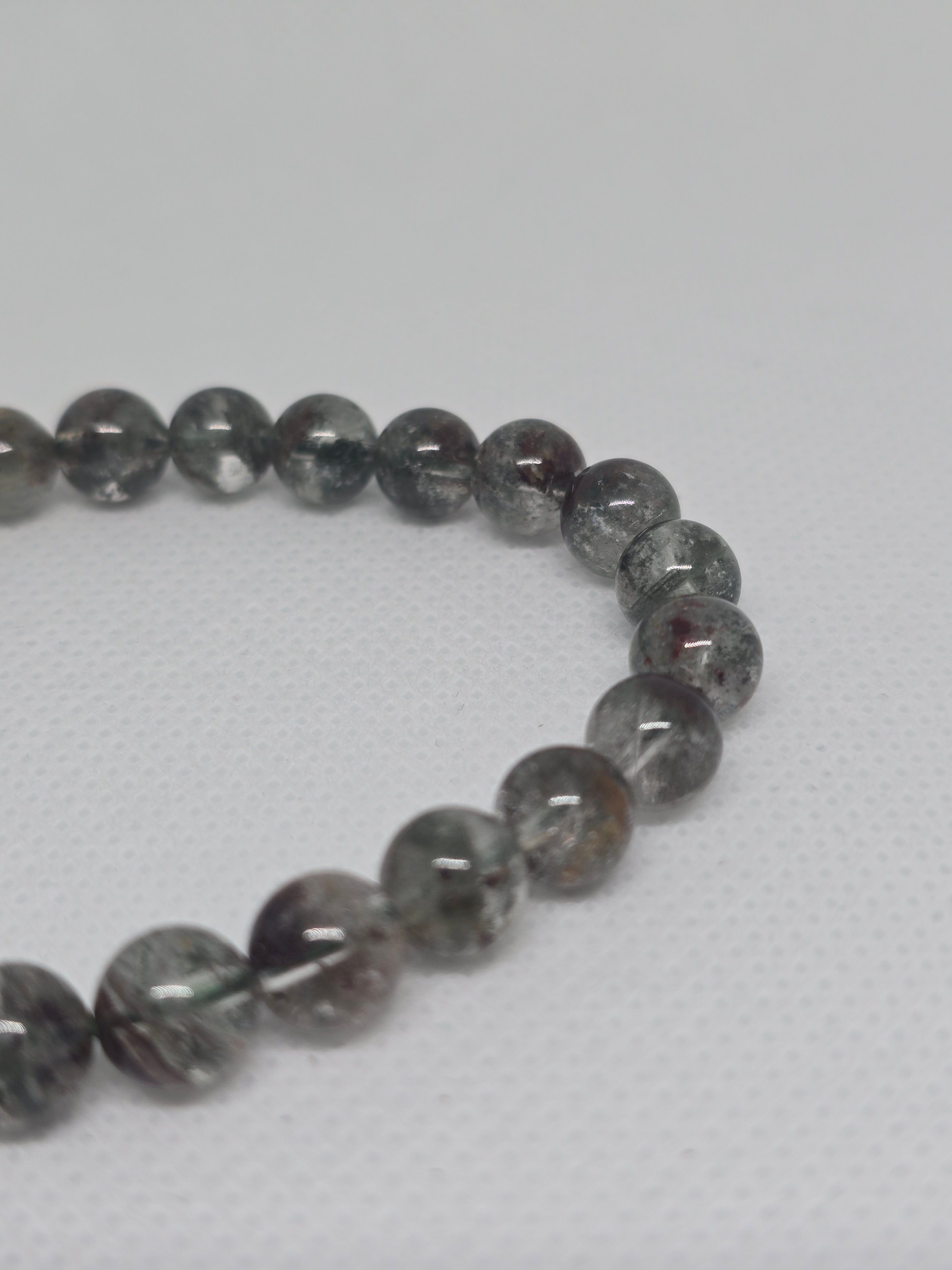 Natural Phantom Quartz Bracelet