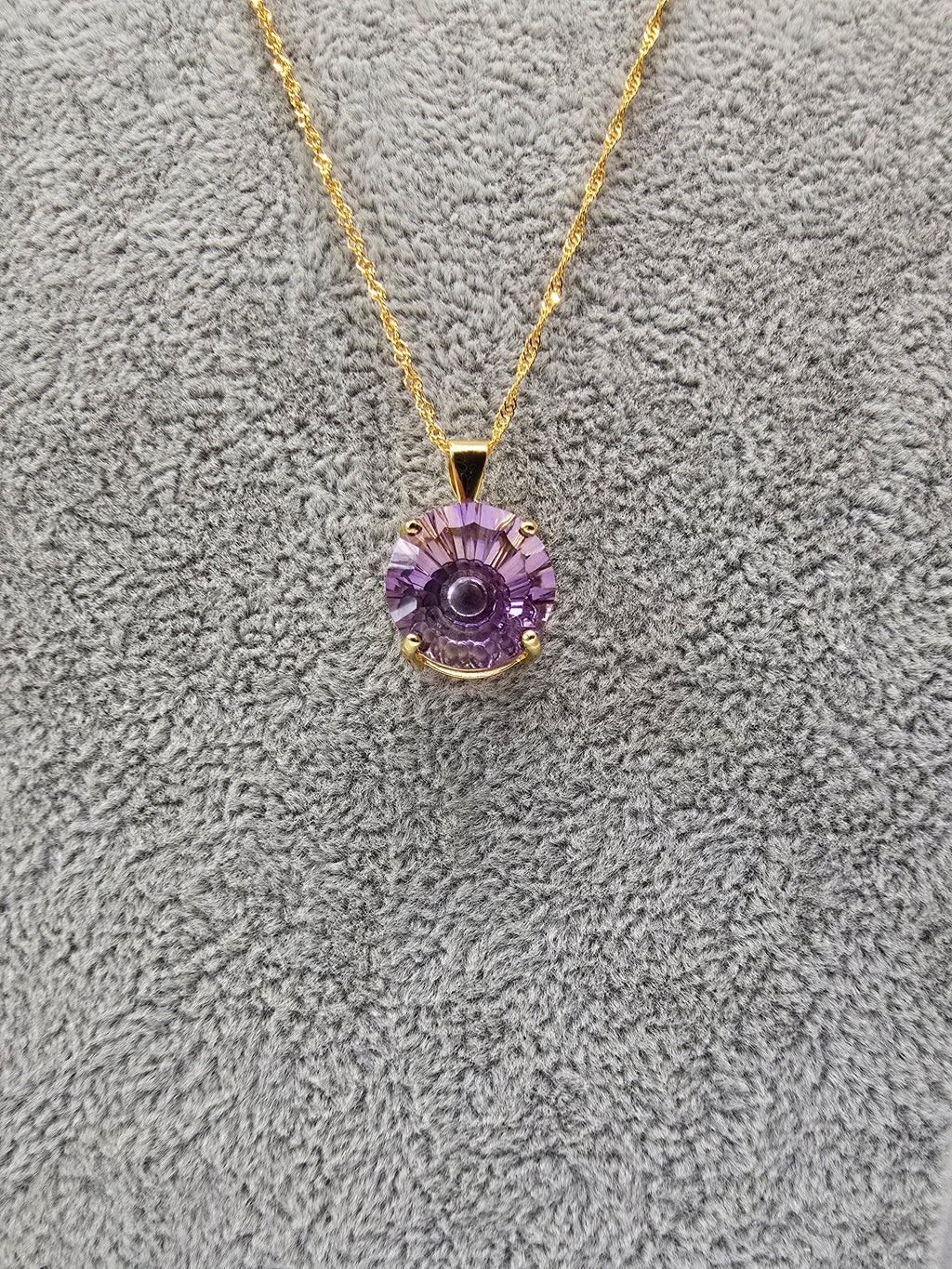 Natural Ametrine Pendant – Colour Shift | S925 Setting