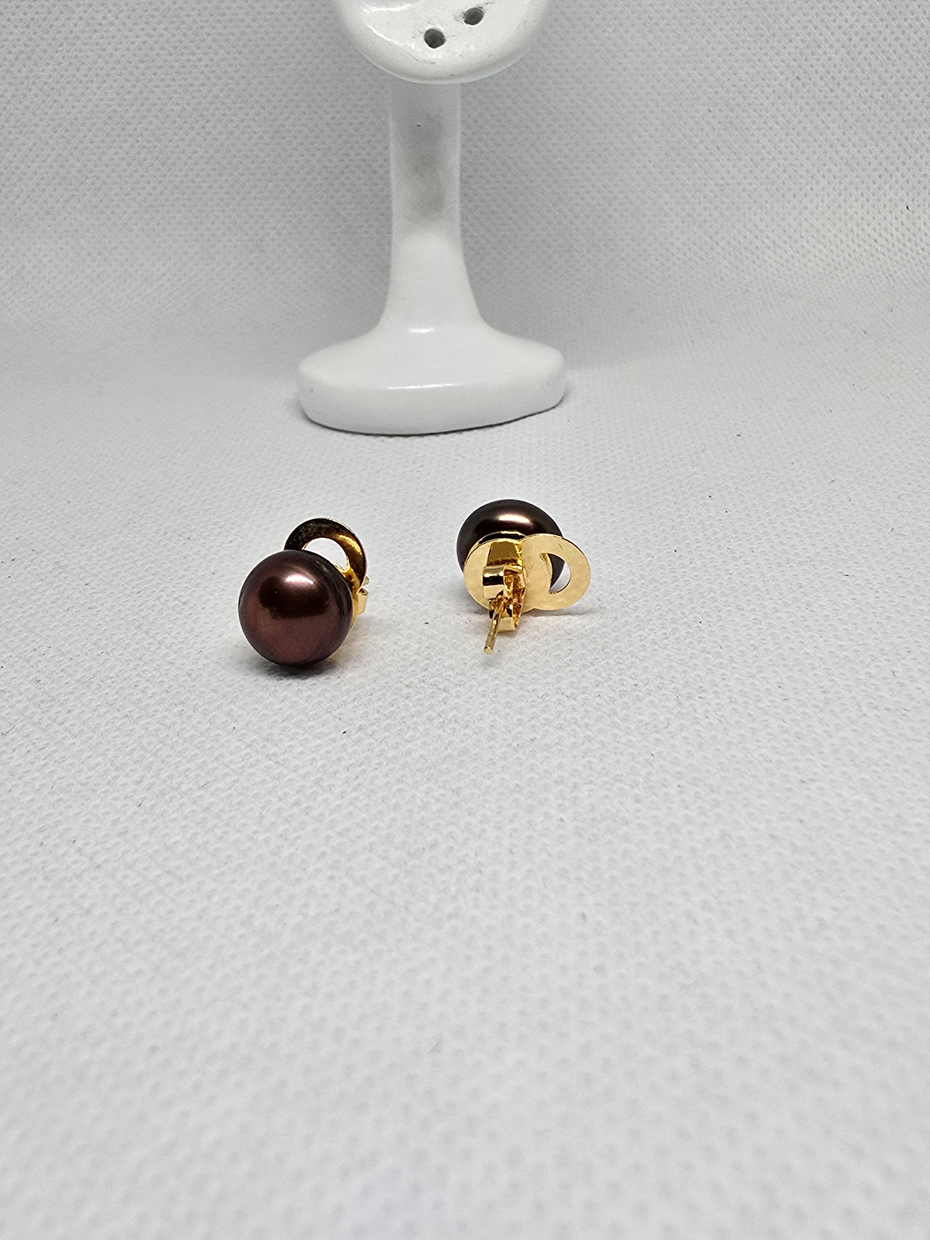 Freshwater Pearl Stud Earrings