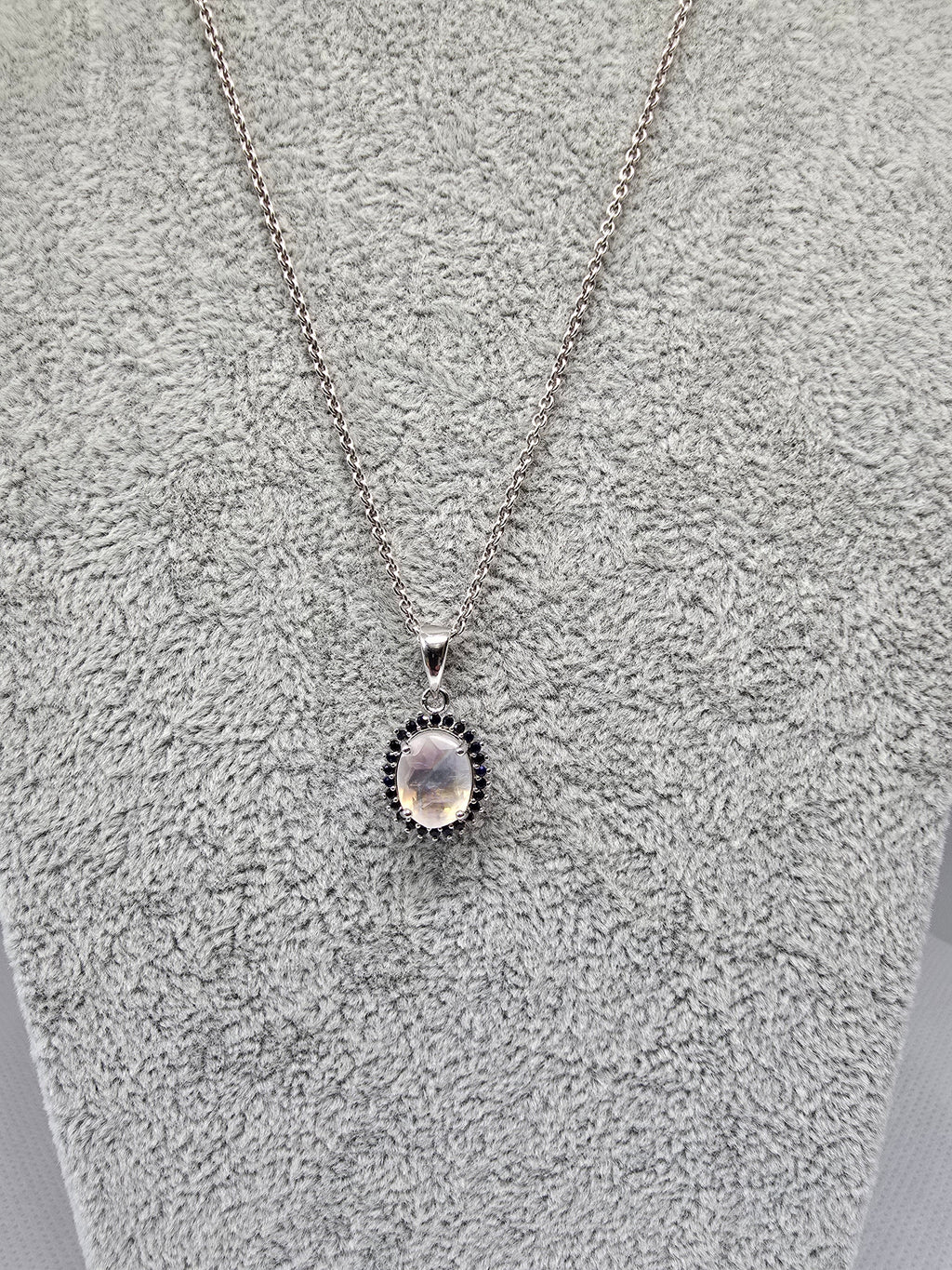 Natural Moonstone Pendant – S925 Setting