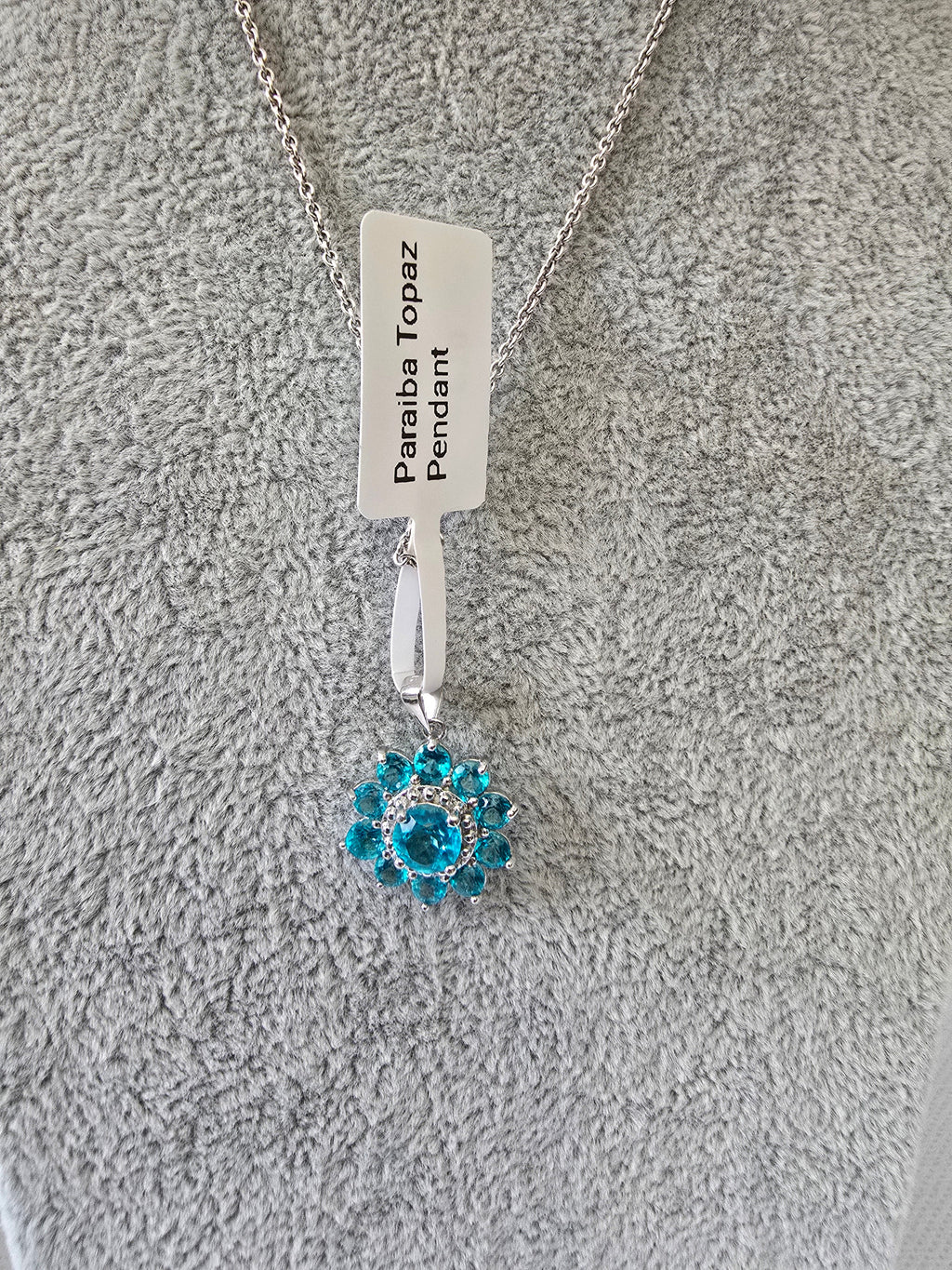 Paraiba Topaz Pendant