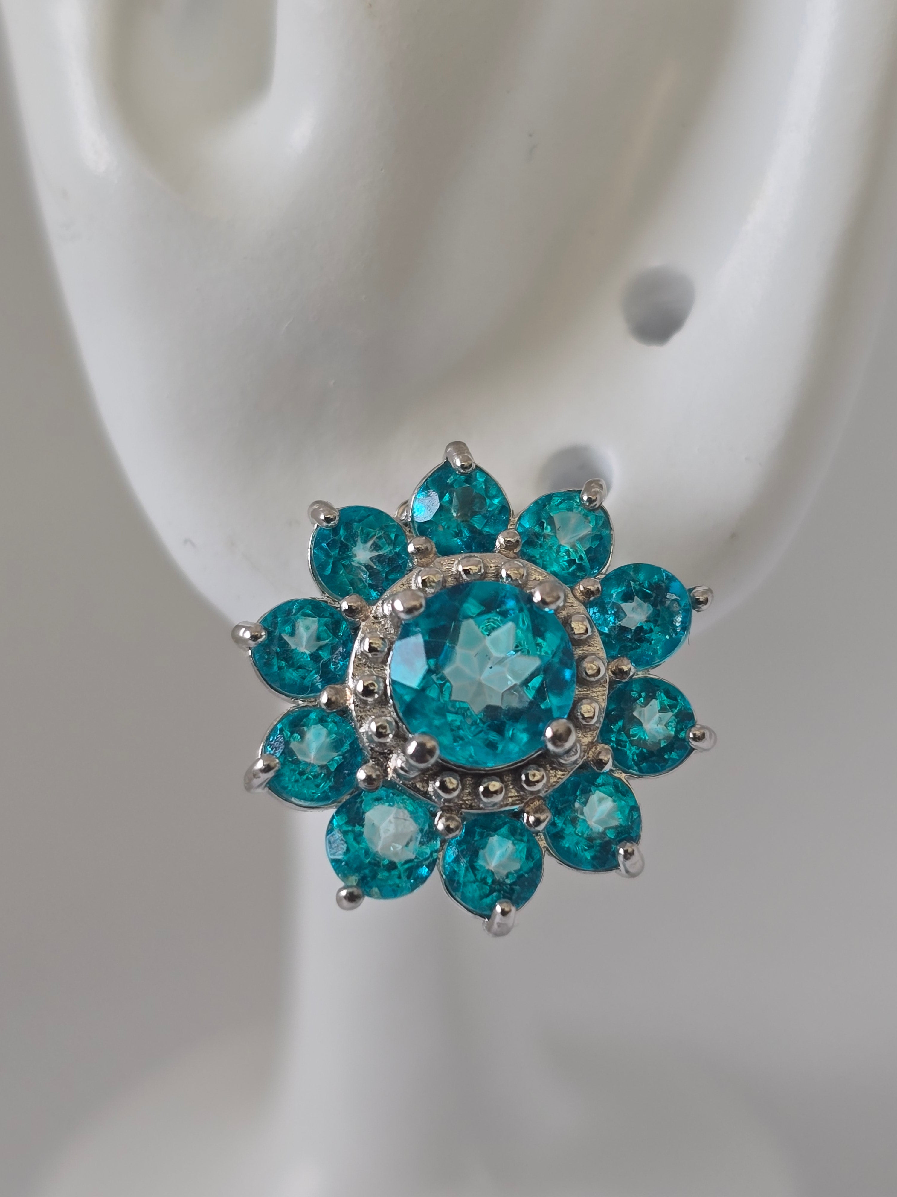 Paraiba Topaz Earrings